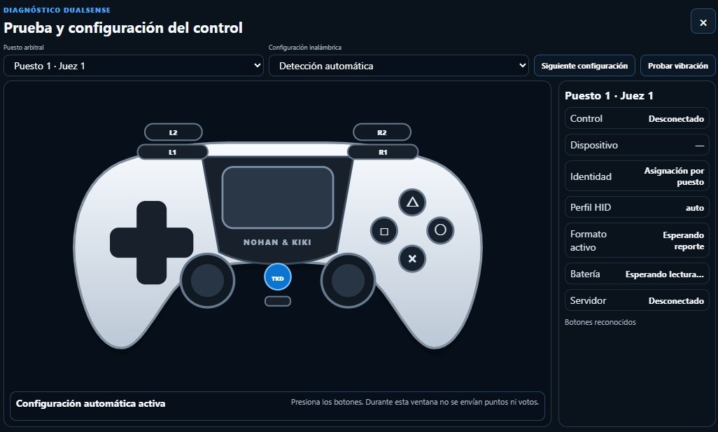 App de diagnóstico de controles