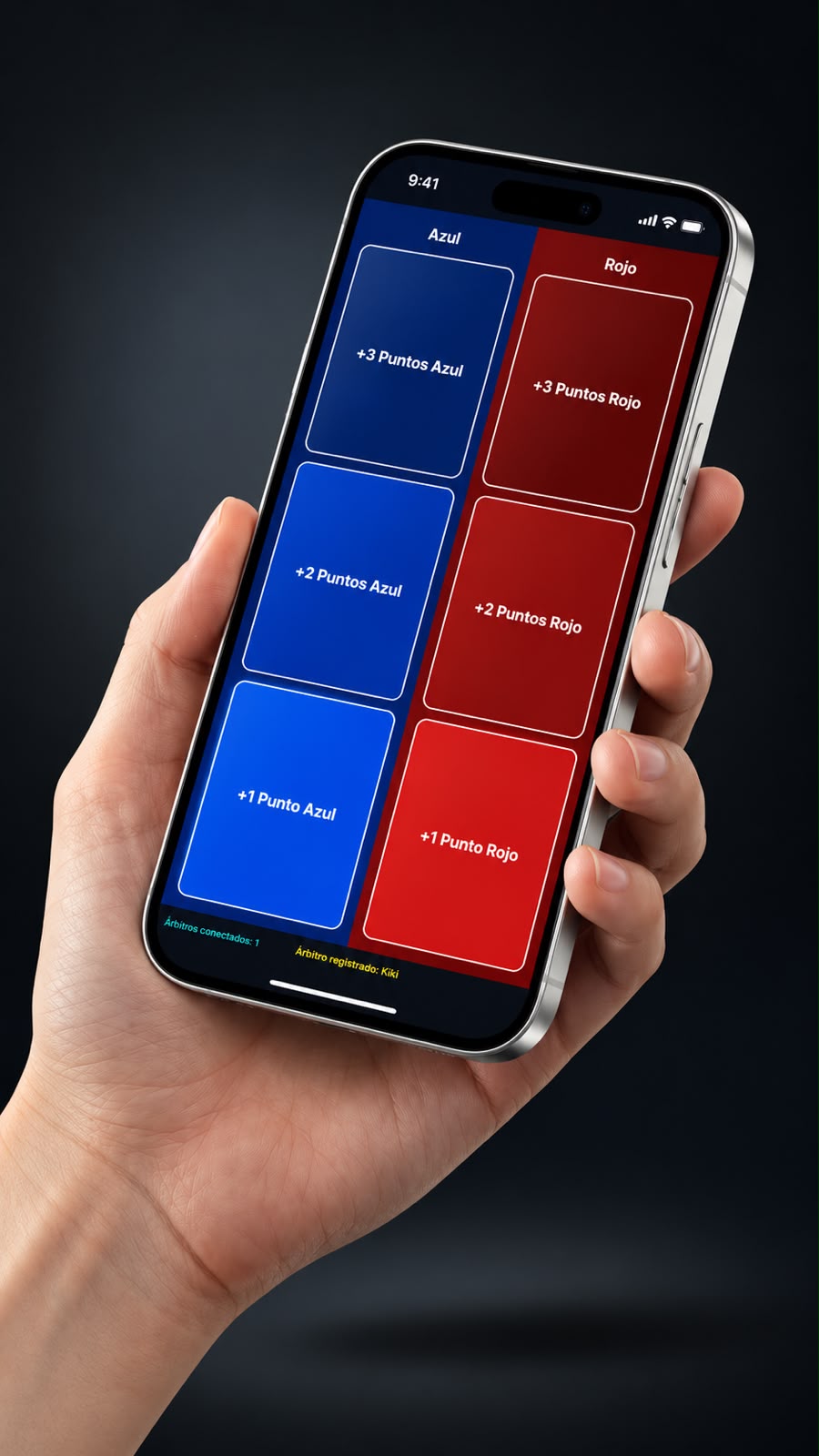 Control desde celular para N&K Scoring